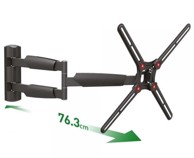 BARKAN Zidni nosač za TV BM343X, dvostruka ruka, do 165 cm