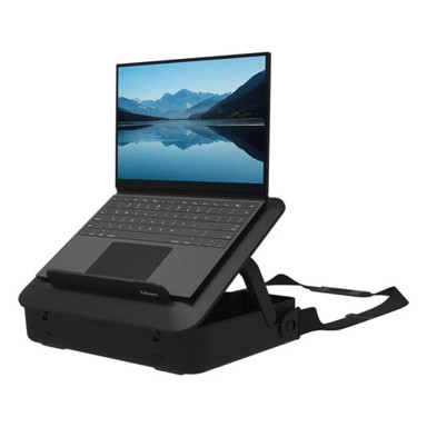FELLOWES Torba za laptop BREYTA, ugrađeni stalak za laptop, crna