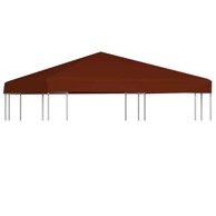 Zamjenski krov za sjenicu 3x3 m 310 g/m², terakota