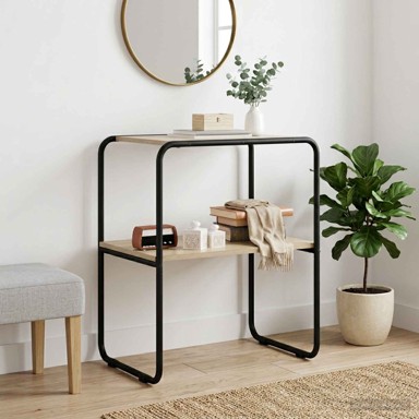 Konzolni stol, 60 x 42,5 x 70 cm, hrast sonoma
