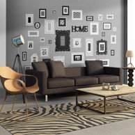 Foto tapeta Wall full of frames 250x175