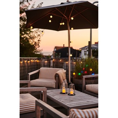 SIRIUS Svjetleći lanac broj žarulja 10 kom sa solarnim punjenjem dužina 300 cm Lucas Matte