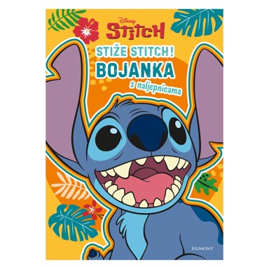 EGMONT Bojanka s naljepnicama STITCH 39012505