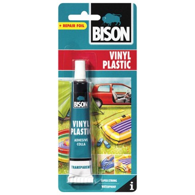 BISON Ljepilo za plastiku Vinil, 25 ml, prozirno