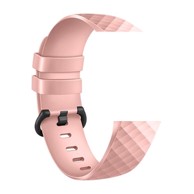 DEVIA Sportski remen deluxe za Fitbit Charge 3/4 L,roza