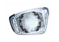 TYC Ogledalo retrovizora VW Up 11-, lijevo, grijano, asferično, Citigo/Mii