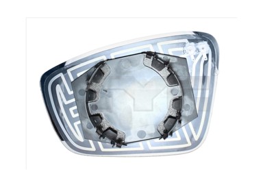 TYC Ogledalo retrovizora VW Up 11-, lijevo, grijano, asferično, Citigo/Mii