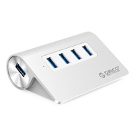 ORICO USB hub M3H4-V1-SV, USB 3.0 na 4x USB 3.0, srebrni