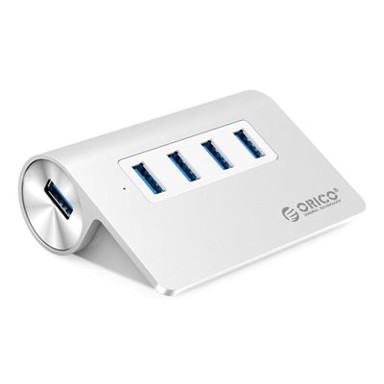 ORICO USB hub M3H4-V1-SV, USB 3.0 na 4x USB 3.0, srebrni