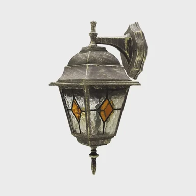 Vanjska zidna svjetiljka Monaco, E27, 1x max 60W, IP43, RA8181, antik zlato