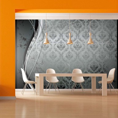 Foto tapeta Gray clouds 350x245