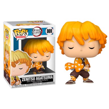 FUNKO POP Figura Demon Slayer Zenitsu Agatsuma, 9 cm