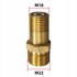 ROSFIX Adapter mlaznice M22 na M18, mesingani