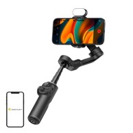 MOJPLANET Gimbal AOCHUAN X2 s RGB rasvjetom, crni