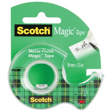 3M ljepljiva traka nevidljiva Scotch Magic, 19 mm x 7,5 m