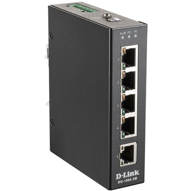 D-LINK Mrežni preklopnik DIS-100E-5W, 5-portni Fast Ethernet