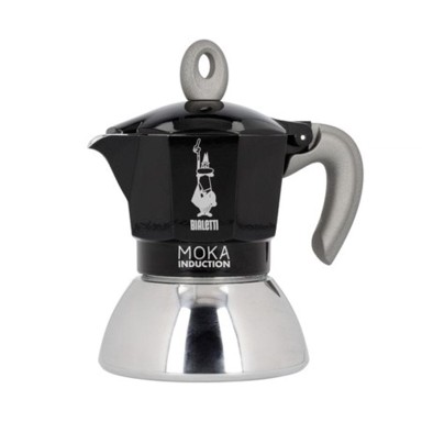 BIALETTI Aparat za kavu Moka indukcijski 6 TZ, crna