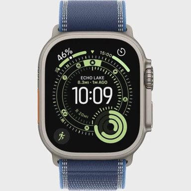 APPLE Watch Ultra 3 titan 49 mm Trail narukvica plava/svijetlo plava S/M titan cellular