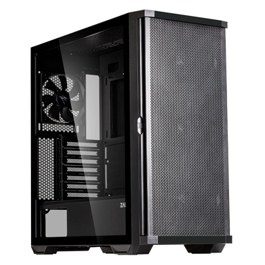 ZALMAN Kućište Z10 Midi Tower, 3x 140 mm ventilator, crna