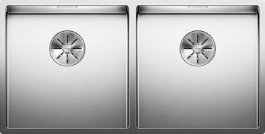 BLANCO Sudoper CLARON 400/400-IF InFino INOX 18/10, bez dalj.upr.
