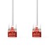 NEDIS Mrežni kabel CAT6 RJ45 muški RJ45 muški s FTP 5 00 m okrugli LSZH PVC bijeli blisteri