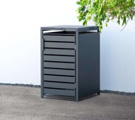 WESTMANN Spremište za kantu za smeće Kubus, 240 l, 68 x 80 x 116 cm, antracit