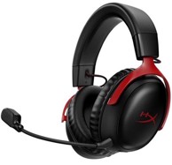 HYPERX Slušalice Cloud III Wireless, crno-crvene, bežične