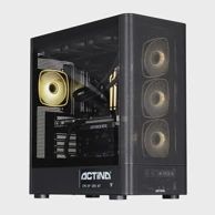 ACTINA Stolno računalo Gaming GameOn / AMD Ryzen 9 9900X3D, 32 GB, 1 TB SSD, NVIDIA GeForce RTX 5070 Ti 16 GB, Windows 11 Home, crna
