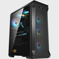 BITS AND BYTES Stolno računalo Warrior 57X3D4060T, Ryzen 7 5700X3D, Liquid, 32GB DDR4, 1TB NVMe, RTX 4060 Ti, Windows 11 Pro