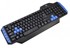 REBELTEC Gaming tipkovnica Warrior, USB, crna