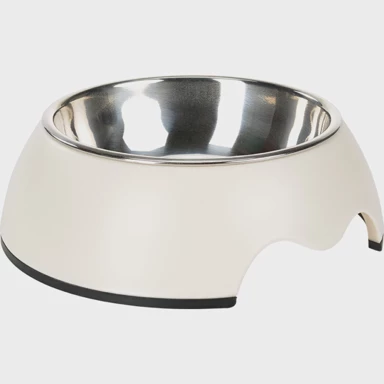 ANIONE Posuda melamin/metalna Napf, bež, 200 ml