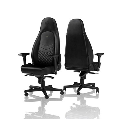NOBLECHAIRS Gaming stolica ICON, NBL-ICN-RL-BLA, crna
