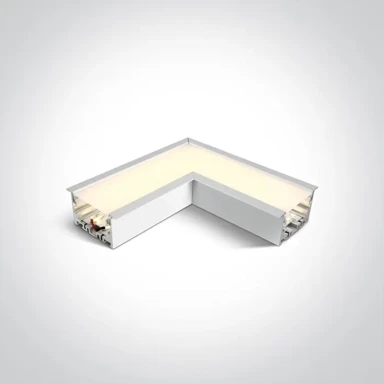 Kutni element LED 8 W 3000K 120° 720 lm 240 V 16,4 cm, bijeli