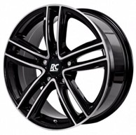 RC DESIGN Aluminijski naplatak RC27 6x16 5/100 ET35, sjajna crna polirana