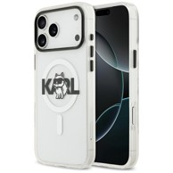 KARL LAGERFELD Choupette MagSafe maskica za iPhone 17 Pro Prozirna