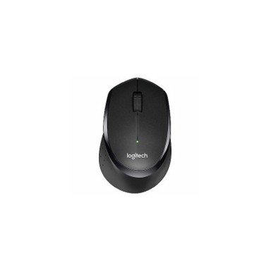 LOGITECH Miš B330 Silent Plus, bežični, crni