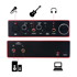 USB audio sučelje s dva ulaza 16 bit 48 V za gitaru i mikrofon