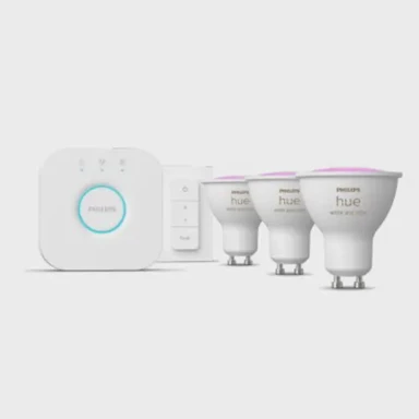 PHILIPS Početni paket pametne rasvjete HUE, 3 komada, 4.2W, GU10