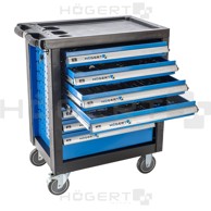 Kolica za alat, 7 polica, 760x460x910 cm, čelik ABS