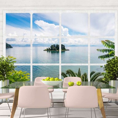 Foto tapeta Desert Island 200x140