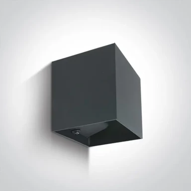 Zidna svjetiljka, 2x3W, 3000K, IP54, DM67398C/AN/W, antracit