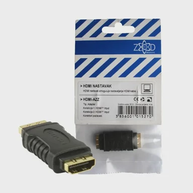 ZED Nastavak HDMI-AZZ, pozlaćeni konektori