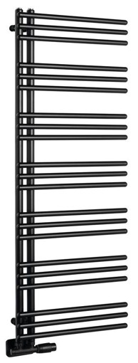 AQUALINE Radijator POSEIDON, 550 x 1340 mm, crni mat