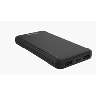 CELLY Powerbank prijenosni punjač, 10000 mAh, crni