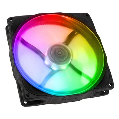 NOISEBLOCKER Računalni ventilator NB-eLoop X B12-P ARGB, PWM - 120mm, crni ITR-B12X-P-BL