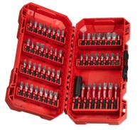 MILWAUKEE Set bit nastavaka SHOCKWAVE 56 kom