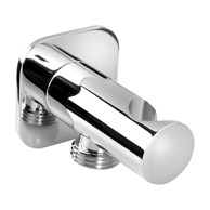 SAPHO Mjedeni priključni dio za tuš u sjajno srebrnoj boji