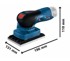 BOSCH Vibracijska brusilica Professional GSS 12V-13 Solo (06019L0001)