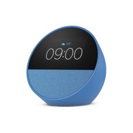 AMAZON Pametni zvučnik Echo Spot (2024), budilica i sat, Alexa, plavi