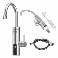 TEESA Električni bojler za kuhinju s LCD zaslonom, nehrđajući čelik, 3000 W, rotirajući izljev